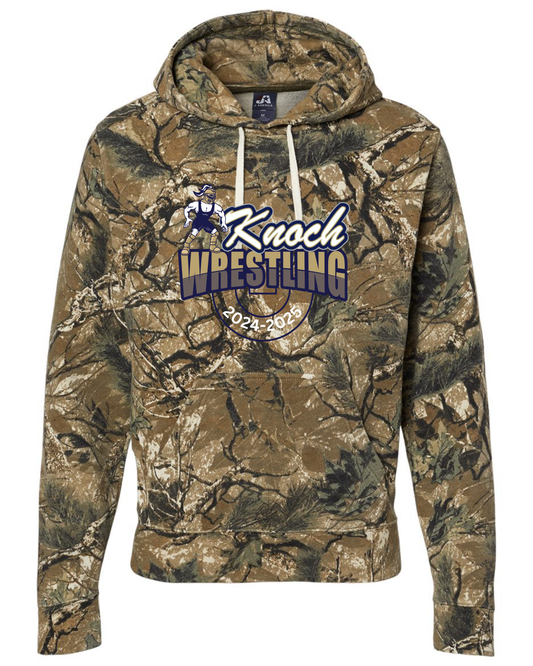 CAMO HOODIE- Knoch Wrestling